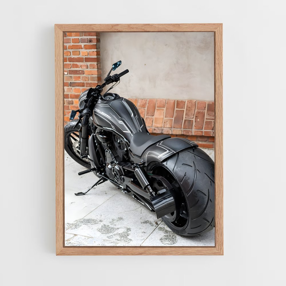 Poster splendide Night rod – affiche Harley-Davidson (vue 4)